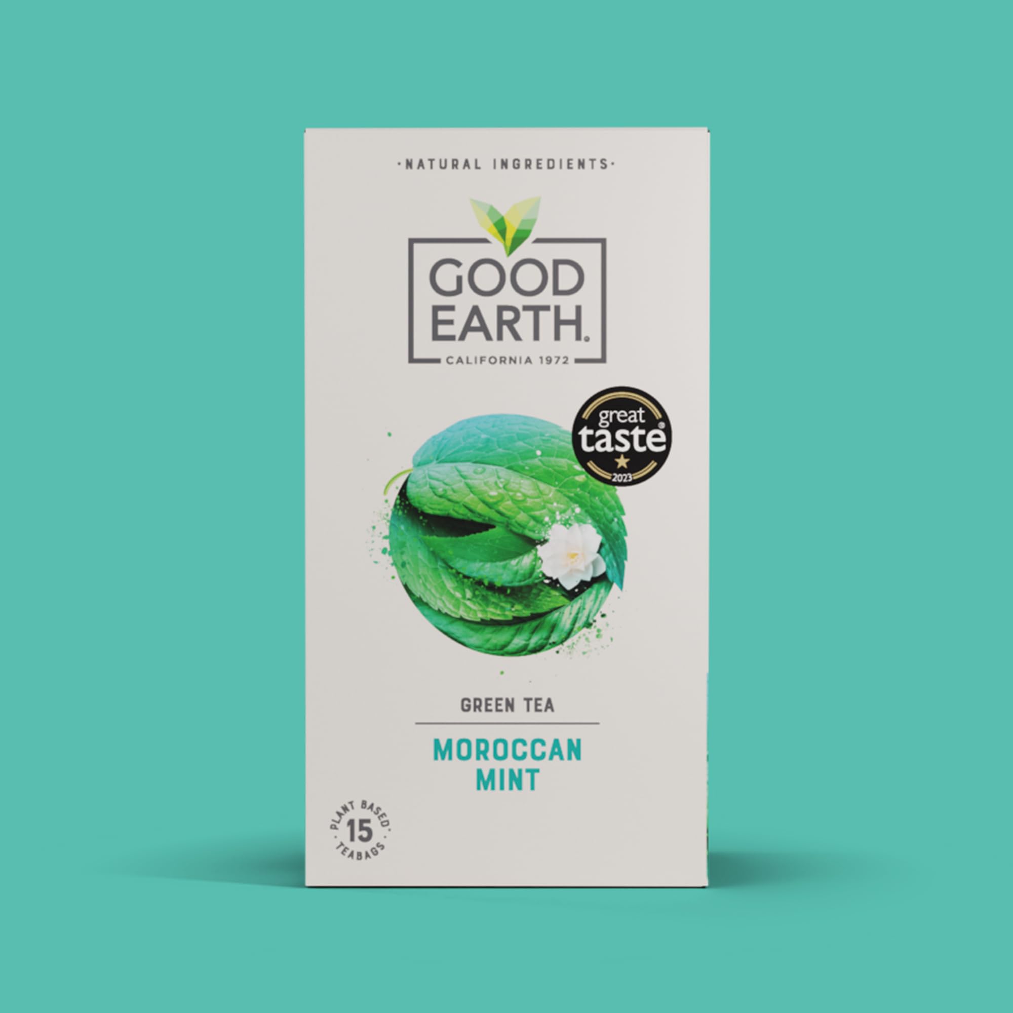 Good Earth Tea Co. Moroccan Mint Tea - 5 Packs of 15 Teabags 5