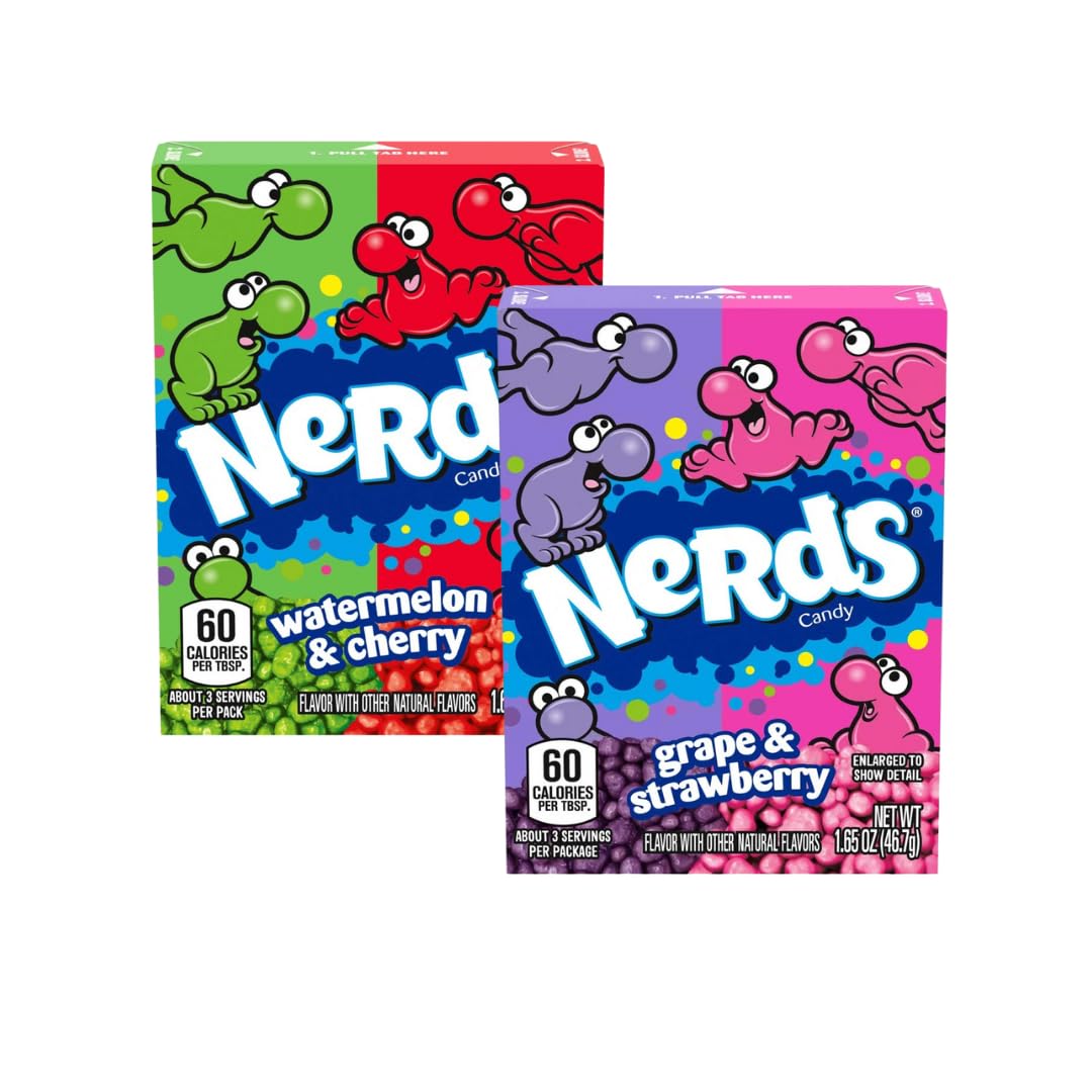 Picaboxx Nerds Flavoured Treats Gift Box - American Treats | Hard & Soft Candy Assortment 4