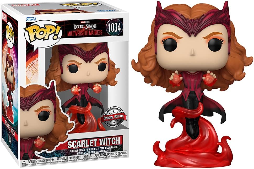 Funko Pop! Marvel Doctor Strange in the Multiverse of Madness - Scarlet Witch Vinyl (FU62816)