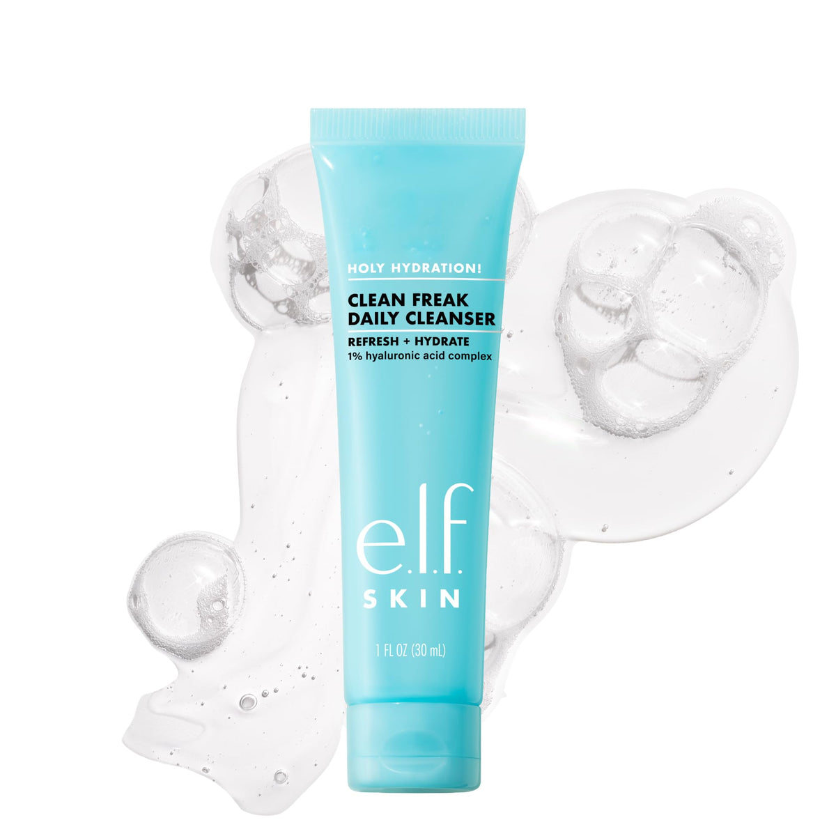 e.l.f. SKIN Holy Hydration! Clean Freak Daily Cleanser - 30 ml Gel Cleanser