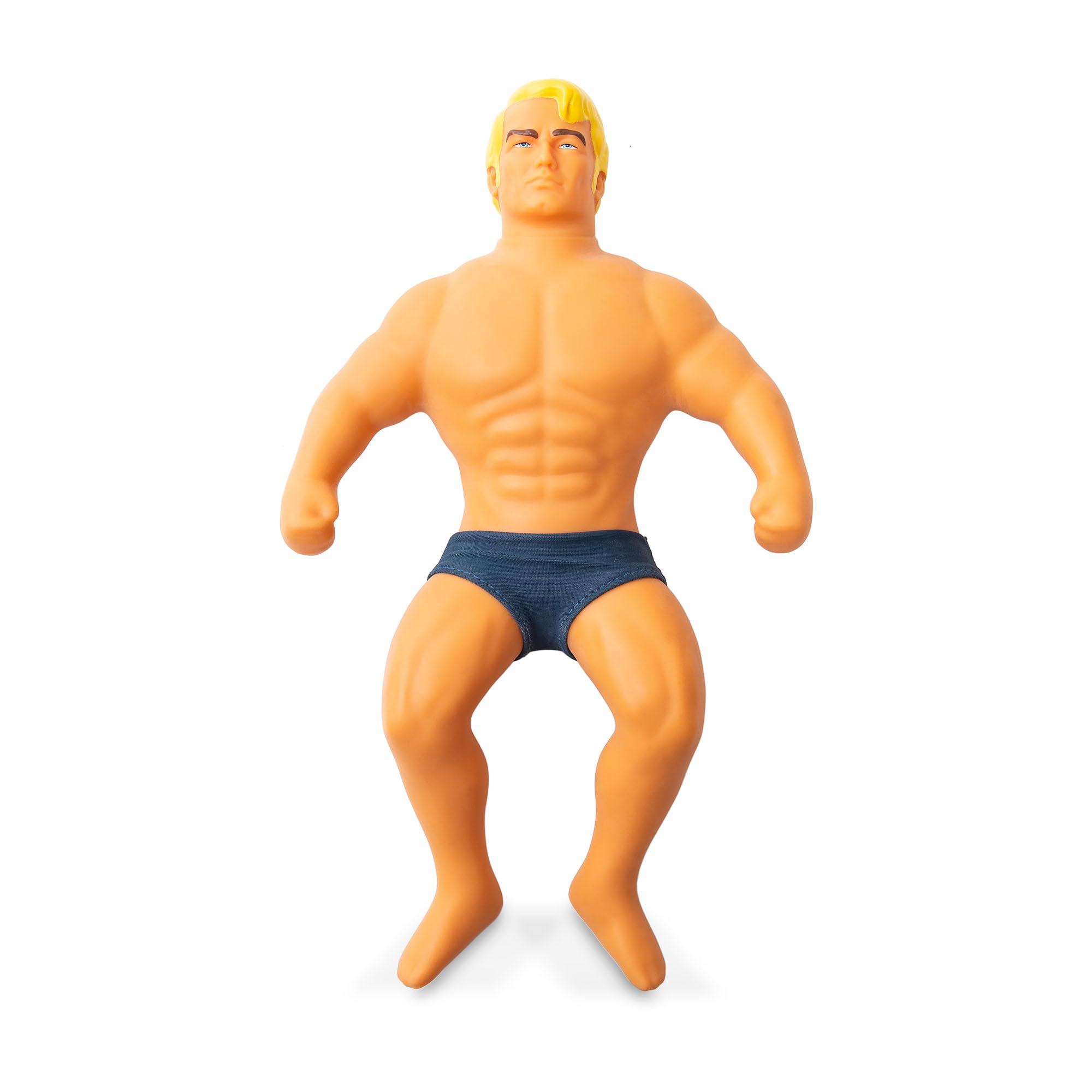 Stretch Armstrong 10-Inch Retro Action Figure - Super Stretchable Latex Rubber Toy 1