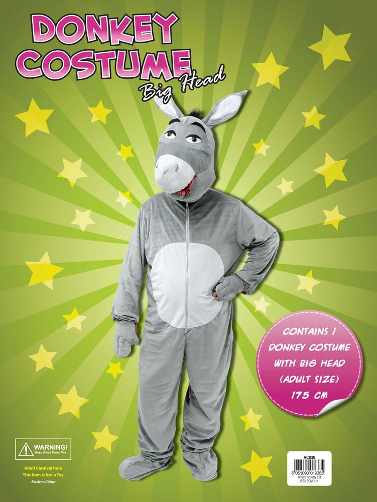 Bristol Novelty Donkey Costume - 44-Inch Chest Size