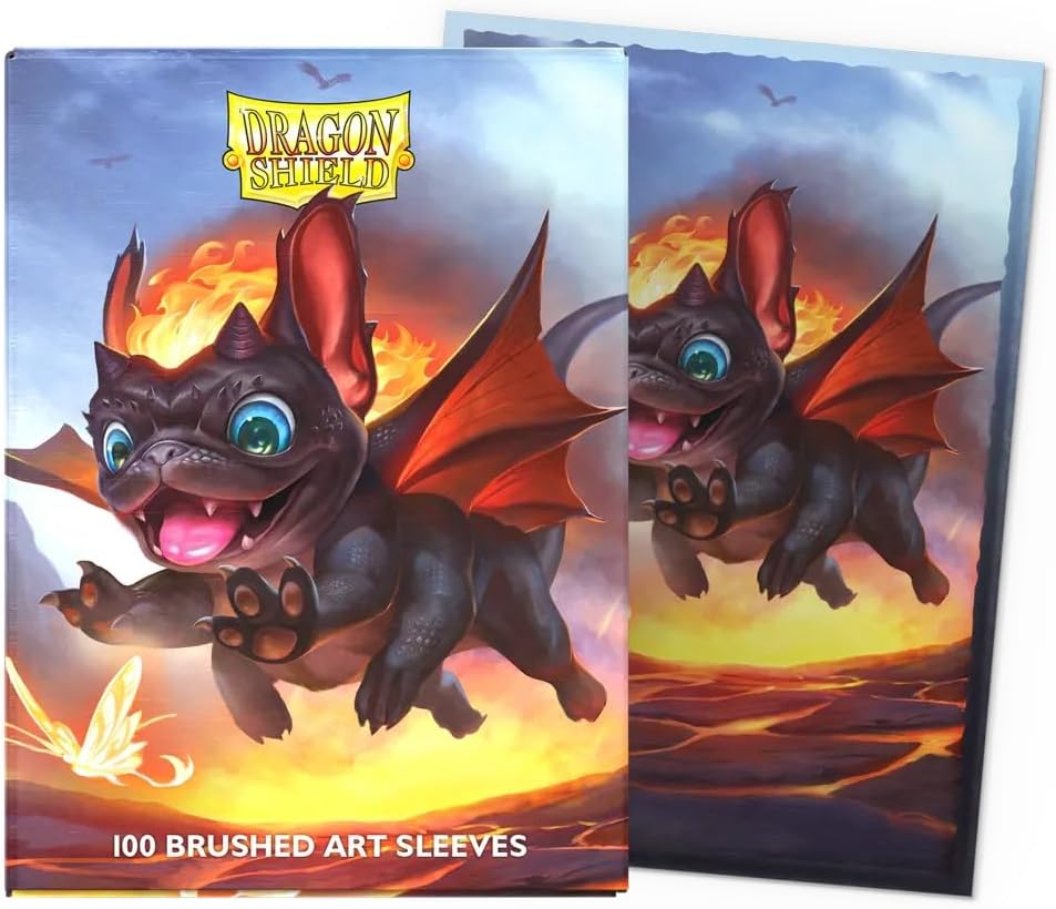 Arcane Tinmen Dragon Shield Brushed Art - The Wufdragon Card Sleeves (100 Count)