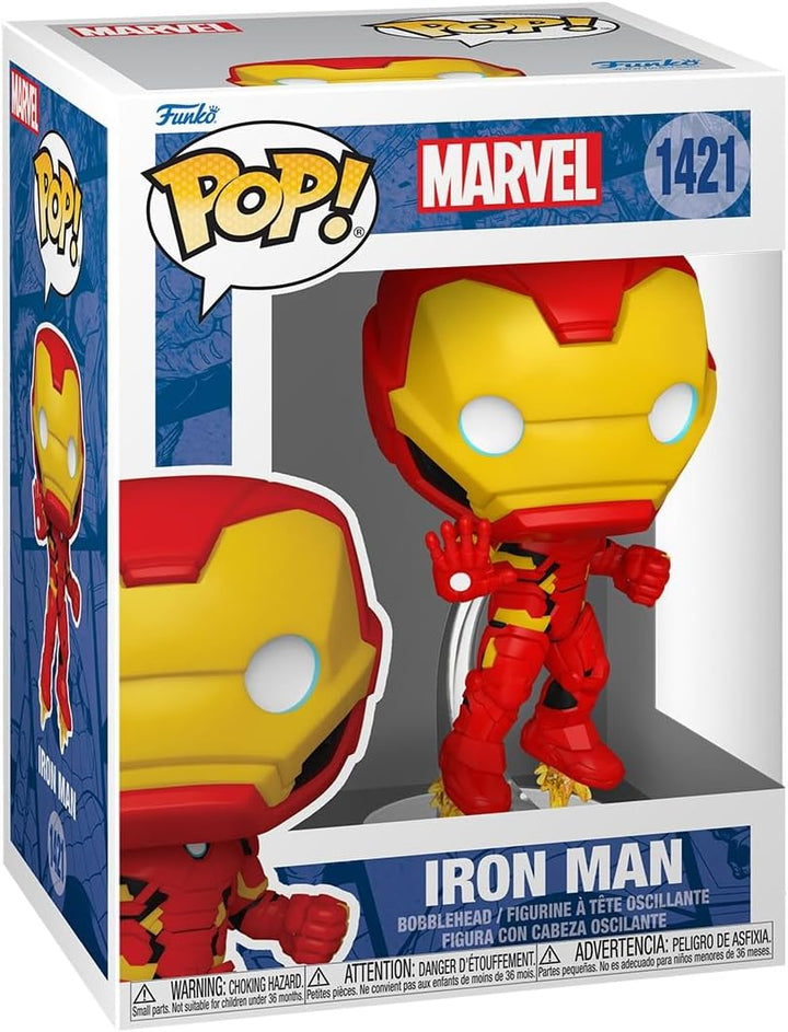 Funko Pop! Marvel Comics - Iron Man Vinyl Figure (Model Number: 72100)