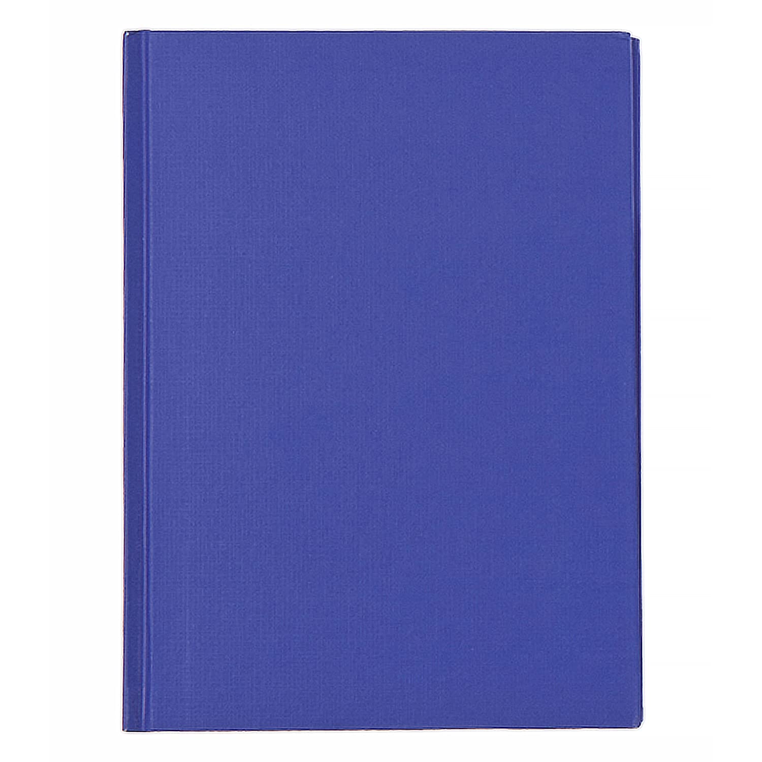 nu: Office Value A5 Casebound Manuscript Notebook - Blue | 192 Pages | 70gsm Feint Ruled Paper 1