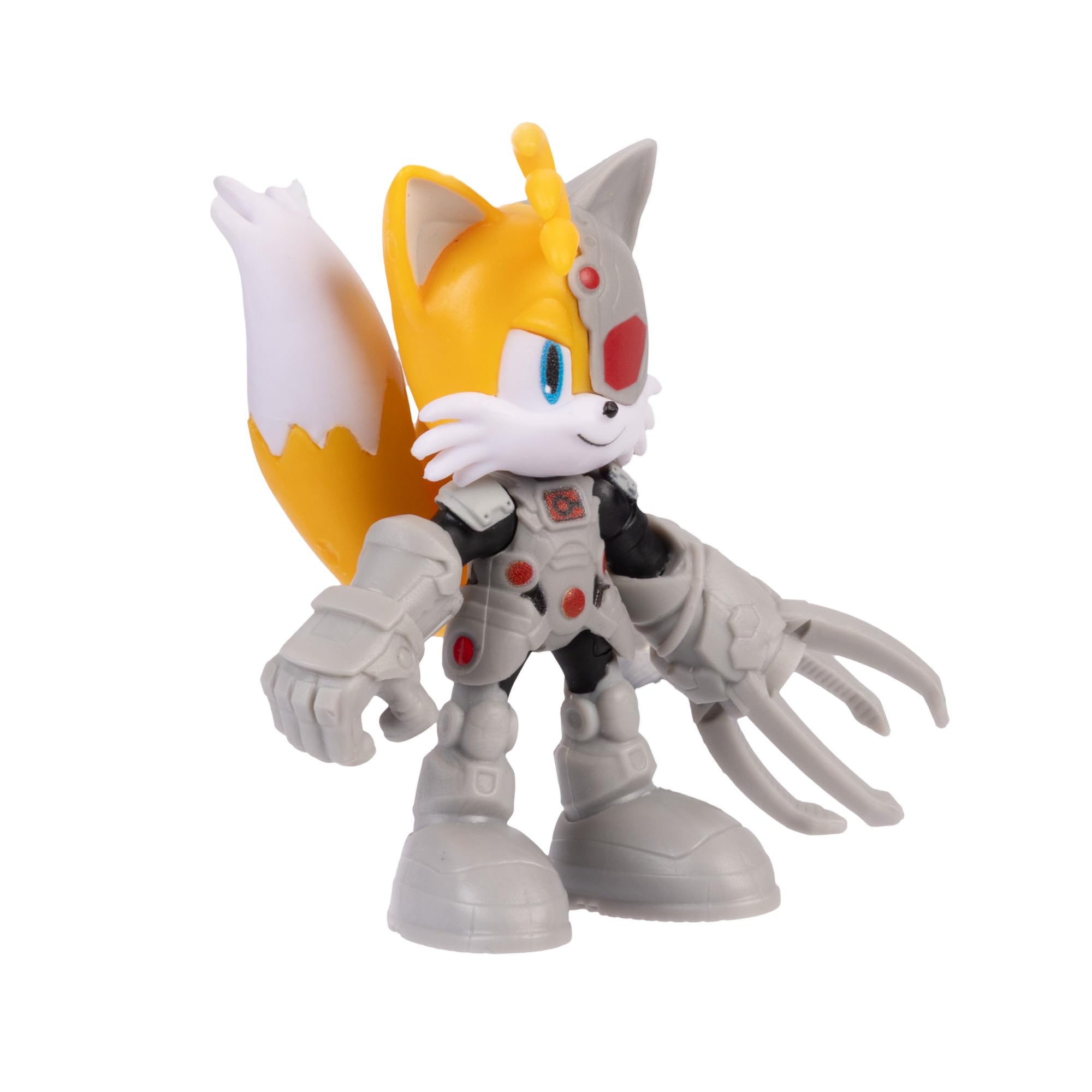 Sonic The Hedgehog DC Crossover Tails as Cyborg Action Figure - 2.5in / 6.35cm | Highly Articulated