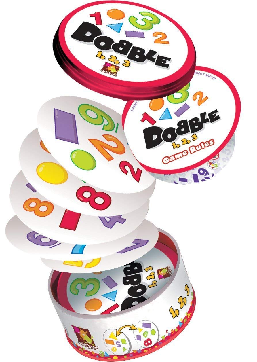 Asmodee Dobble 1 2 3 Card Game 2