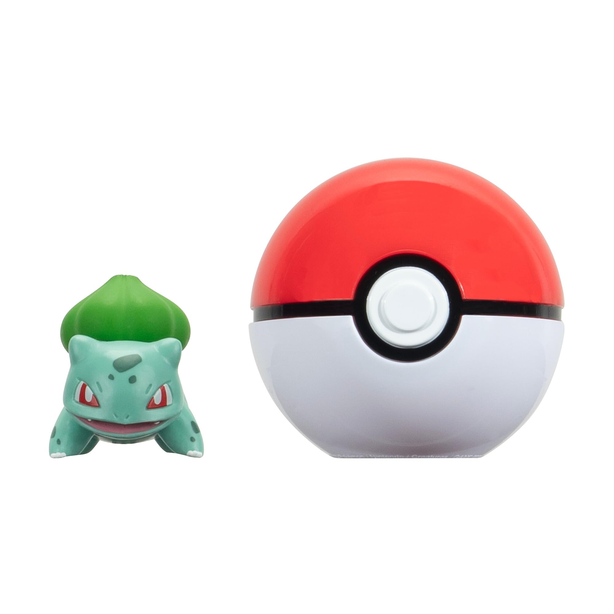 Pokémon Bulbasaur Clip 'N' Go Poké Ball Set - Pocket-Size Figure | Ages 4+ 7