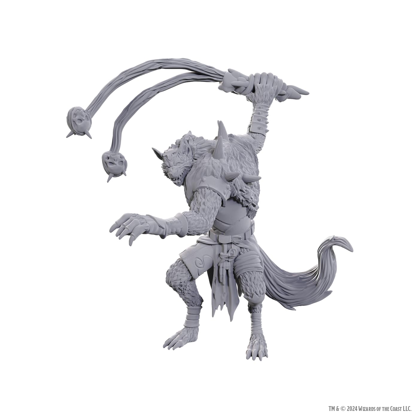 WizKids D&D Nolzur's Marvelous Miniatures - Flind Trapper Unpainted Miniature | Plastic