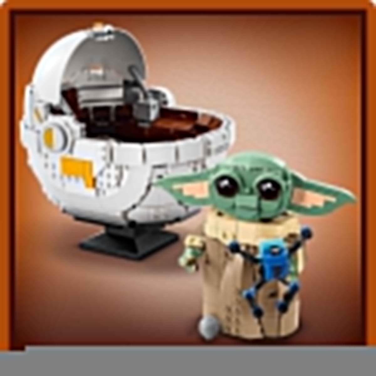 LEGO Star Wars 75403 Grogu with Hover Pram Building Set | 1048 Pieces | Age 10+ 2