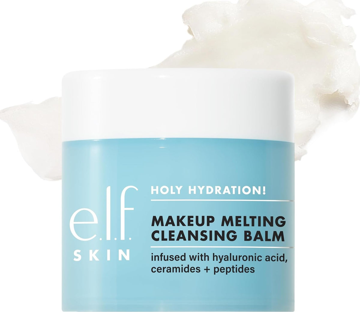 e.l.f. SKIN Holy Hydration Makeup Melting Cleansing Balm - Hydrating, For All Skin Types, Cruelty-Free