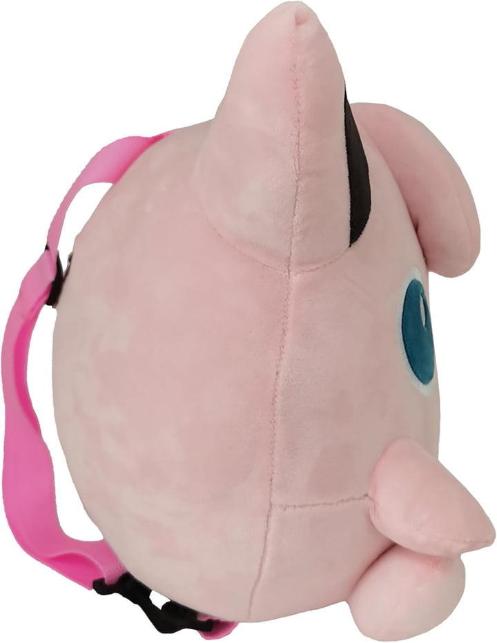 CyP Brands Pokémon Jigglypuff Plush Backpack for Kids (Unisex)