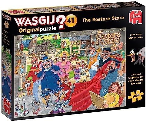 Jumbo Wasgij Original 41 - Restore Store 1000-Piece Jigsaw Puzzle