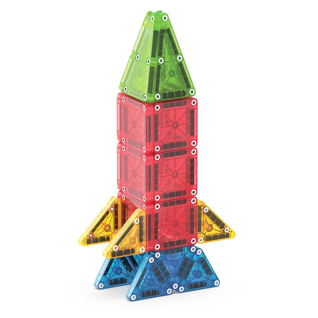 Magna-Tiles microMAGS 26-Piece Travel Magnetic Construction Set | Ages 3+ | Multi-coloured 6