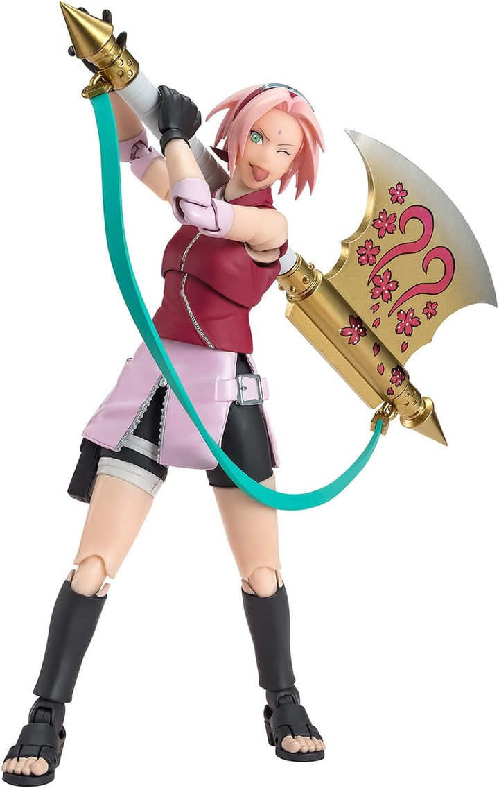 TAMASHII NATIONS - Naruto - Sakura Haruno - NARUTOP99 Edition - Collectible Action Figure for Ages 15+