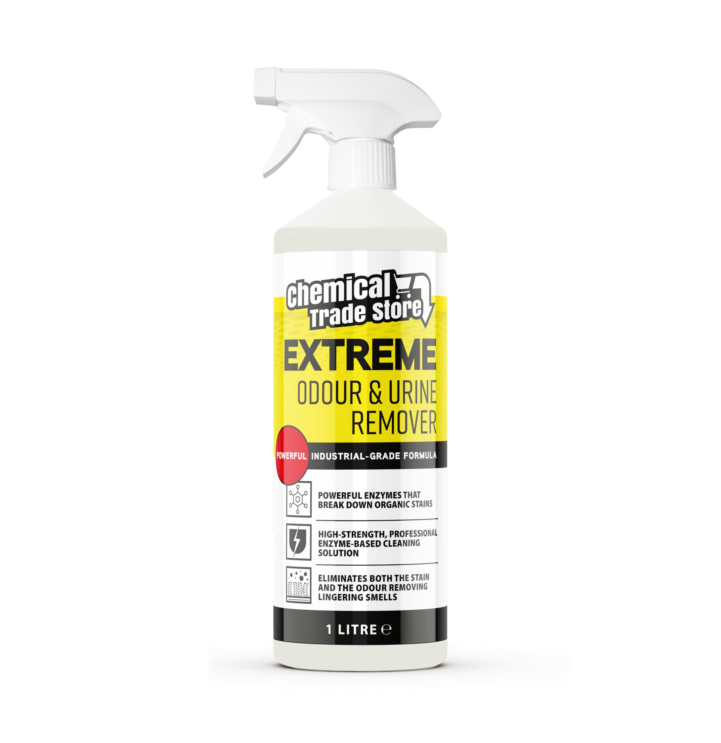 Chemical Trade Store Extreme Odour & Urine Remover - 1L Liquid Enzyme Cleaner
