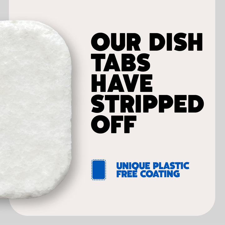 Ecover Zero Dishwasher Tablets, Salt & Rinse Aid - All-in-One Biodegradable Cleaning Solution