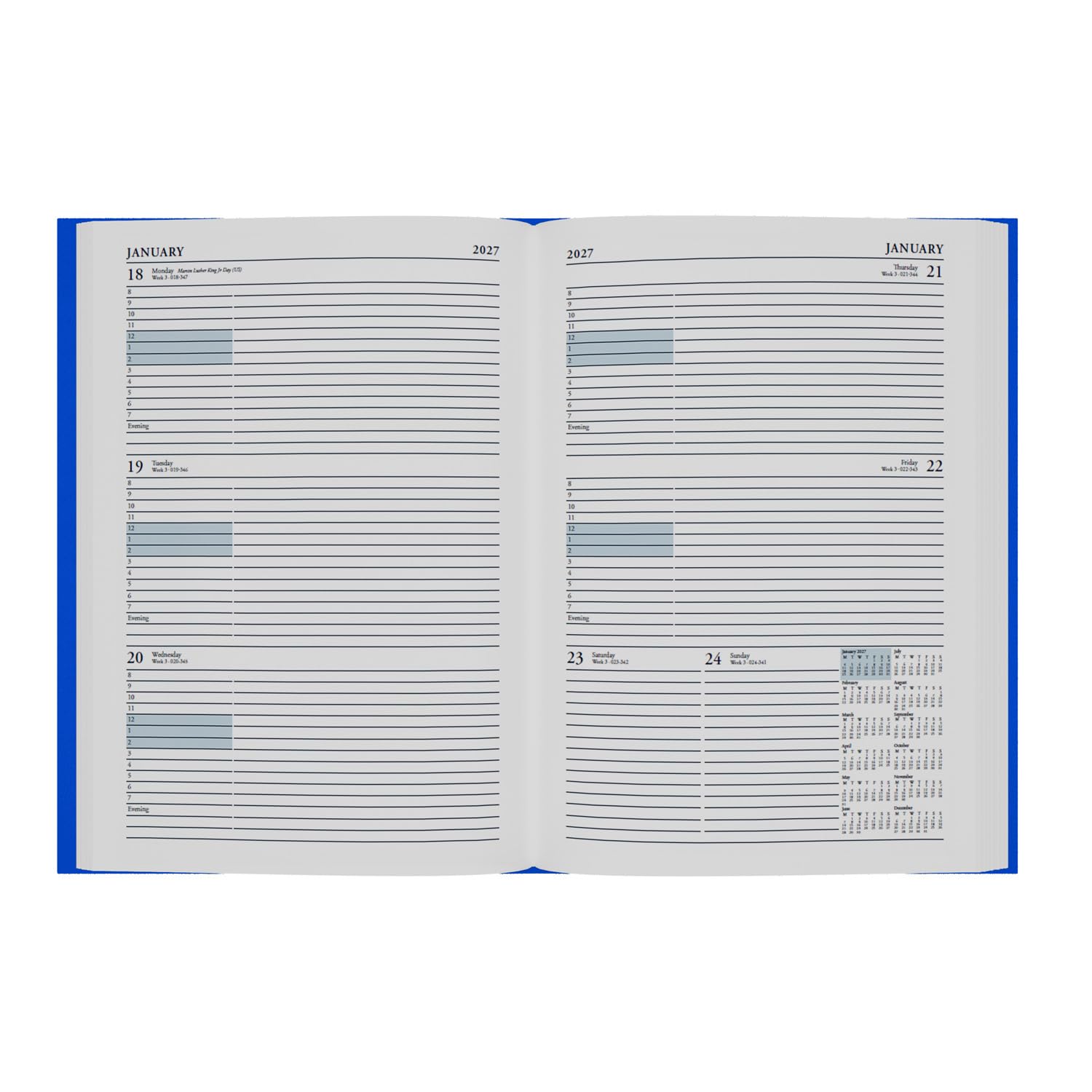 Collins 2026-2027 Academic Year Planner - A4 Week-to-View Organizer | Deep Pink Hardcover 2