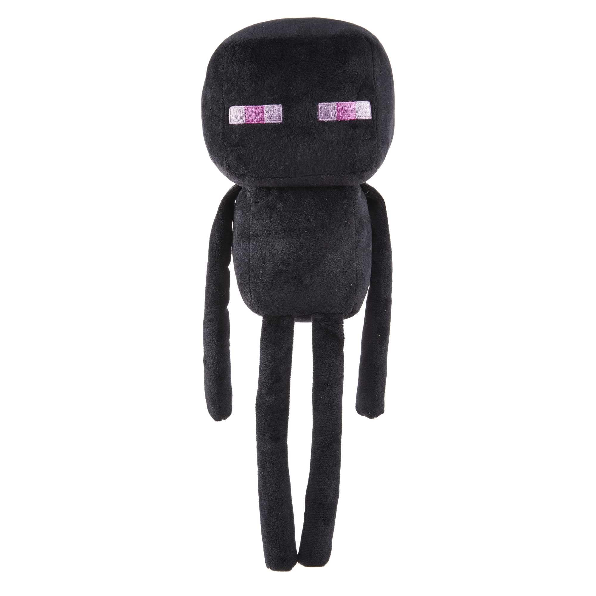 Mattel Minecraft Enderman Plush Toy - 8-Inch | Pixelated Details | Ages 14+
