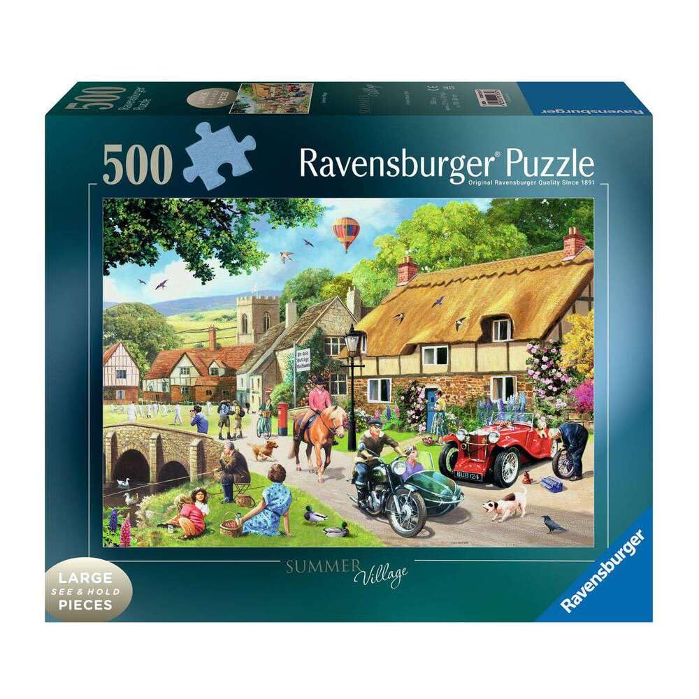 Ravensburger Summer Village 500 Piece Jigsaw Puzzle for Adults & Kids 10+ 2