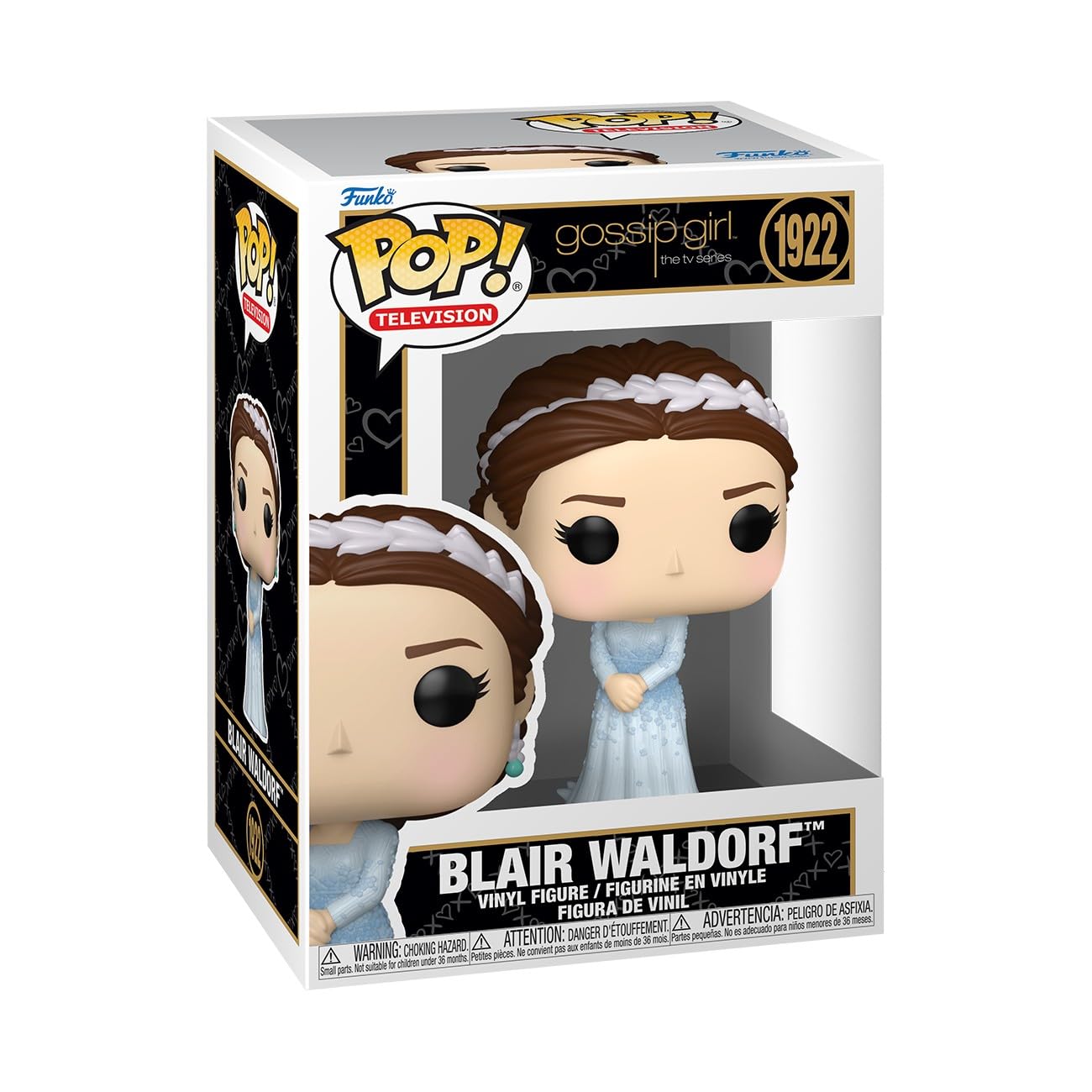 Funko POP! Television: Blair Waldorf - Wedding Chibi Figure | Vinyl | Multicolor