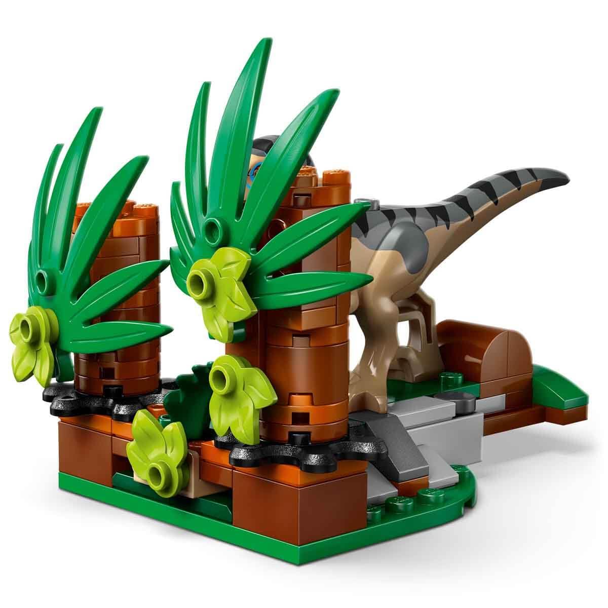 LEGO Jurassic World Raptor Off-Road Escape 76972 Building Set | Ages 6+ | Includes 2 Dinosaurs 4