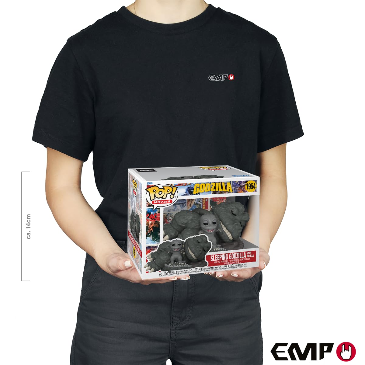 Funko POP! Super: Godzilla - Sleeping Godzilla with Minilla Vinyl Figure | 3.75-inch | Model 86526 3