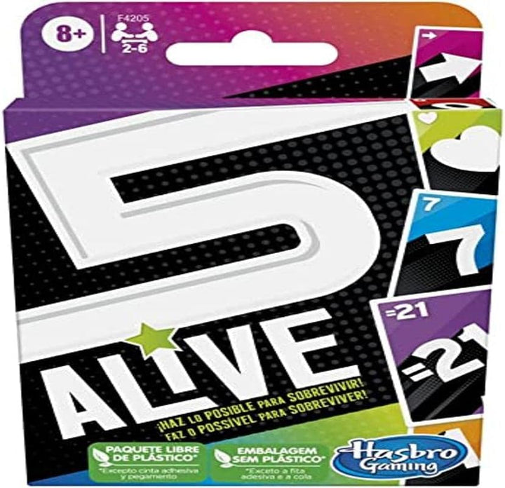 Hasbro Gaming 5 Alive Card Game (F4205175)