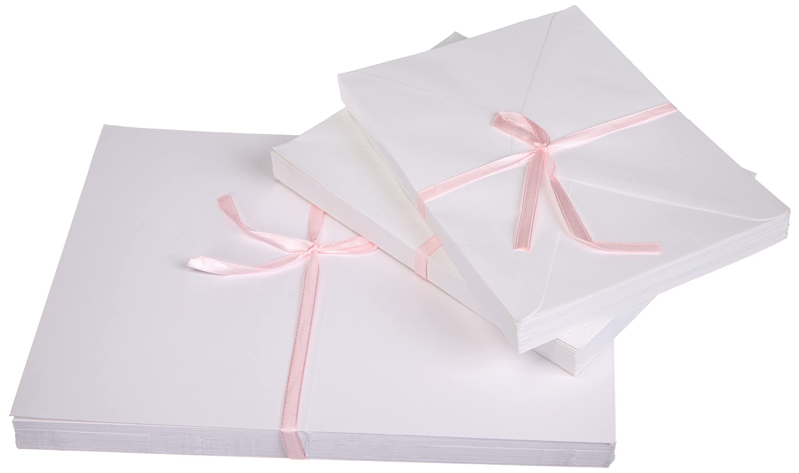 Papermania Blank Card and Envelope Set - 50 Count, 5 x 7-Inch White Cardstock for Crafting 1