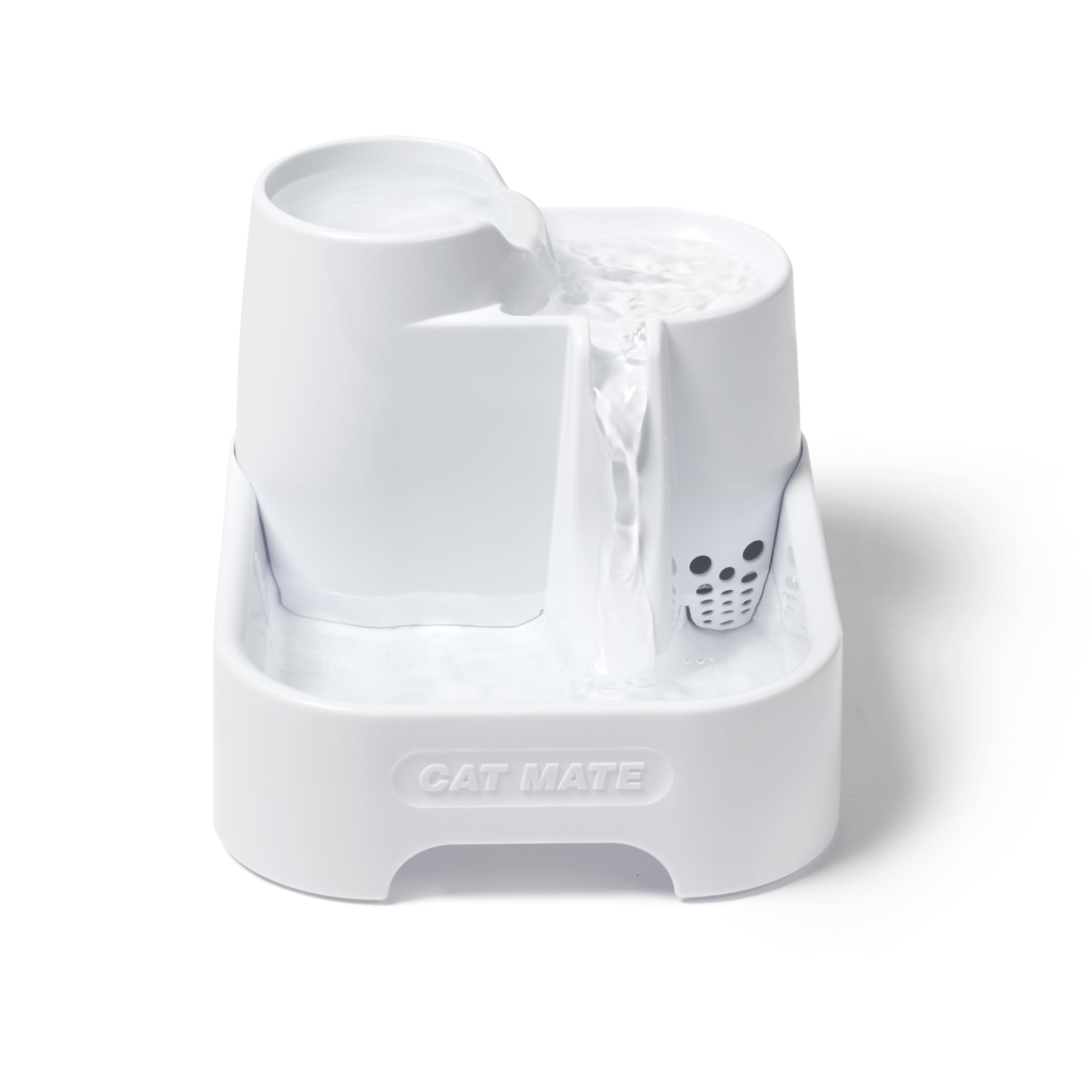 Cat Mate Multi-Level Pet Water Fountain (335W) - 2 Litre Capacity for Cats & Small Dogs | Quiet Operation