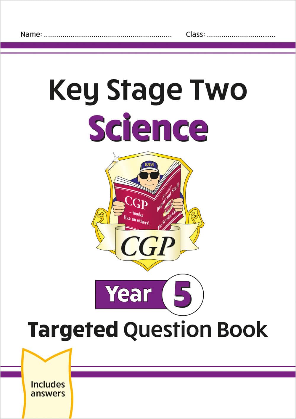 CGP Books KS2 Science Year 5 Targeted Question Book - Practice Questions & Answers | Ages 8-10 | 56 Pages 1