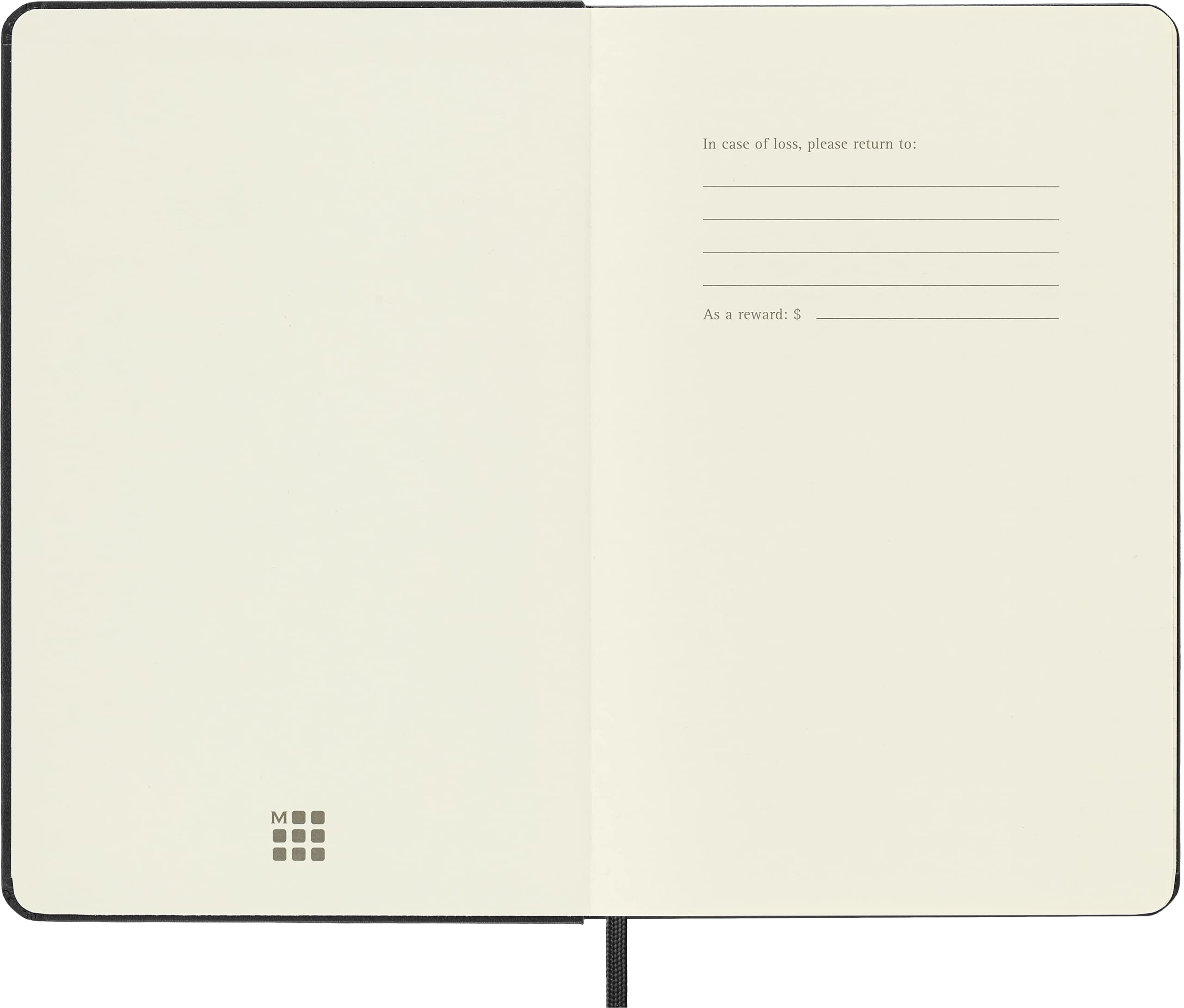 Moleskine Classic Ruled Paper Notebook - Hard Cover | Medium (11.5 x 18 cm) | 208 Pages | Black 3