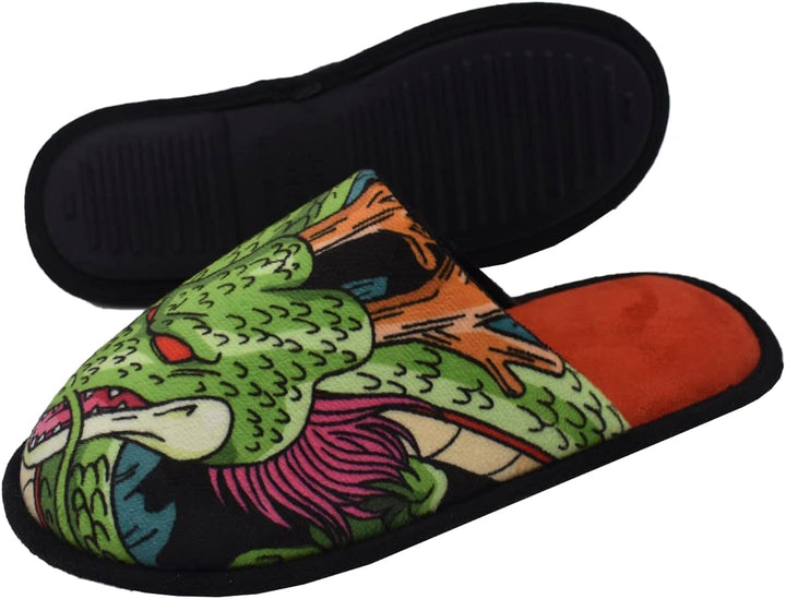 CYPBRANDS Shenron Dragon Ball Z Slippers - Soft Open House Design for Dragon Ball Fans