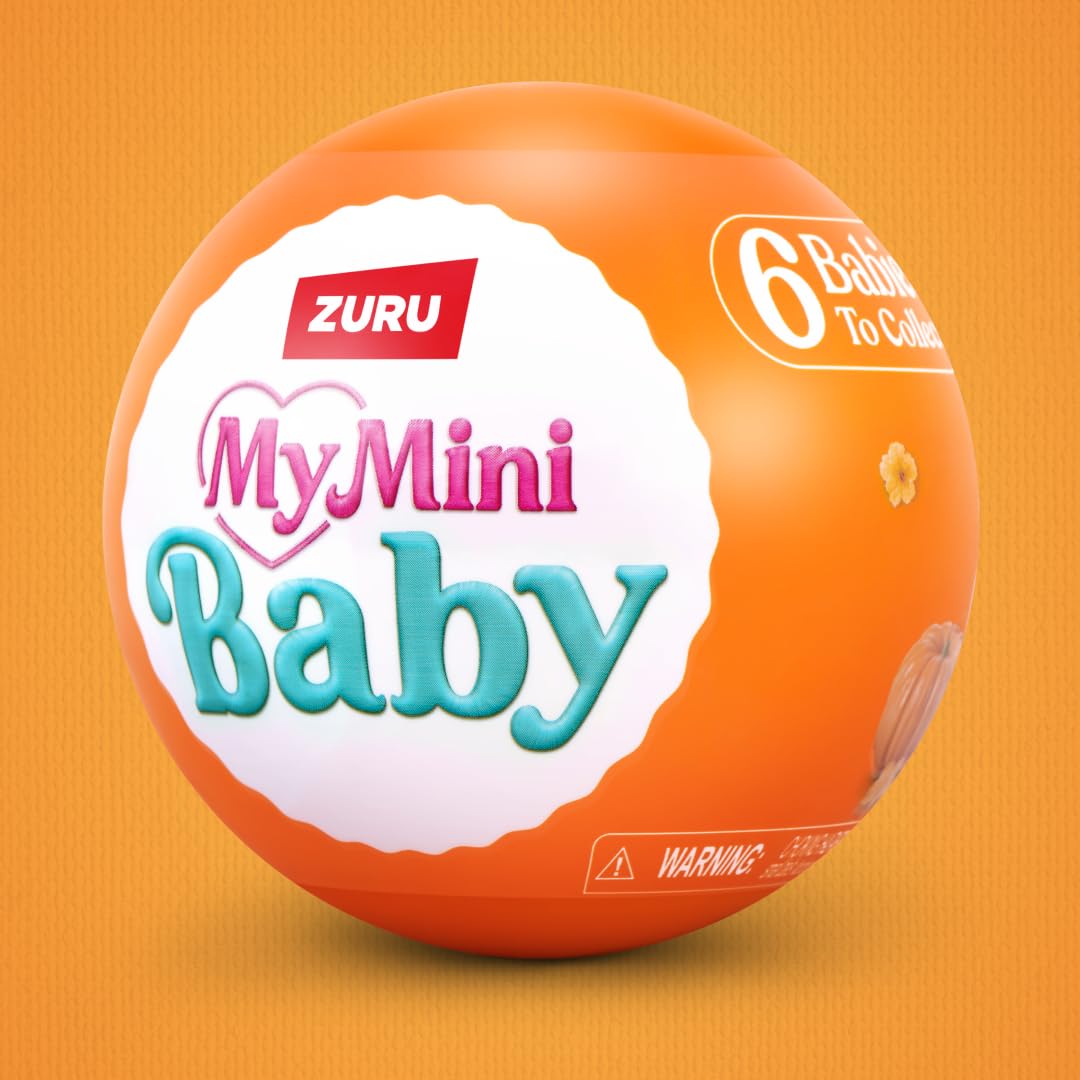 ZURU MY MINI Baby Pumpkin Patch Series 1 Collectible Mystery Miniatures | 2 Pack 6