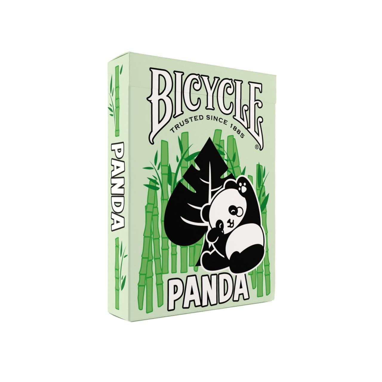 Bicycle Panda Cute Animal Playing Cards, 1 Deck, Green 7