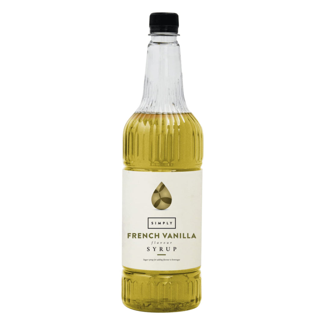 Simply - French Vanilla Syrup, Vegan & Nut Free, 1 Litre