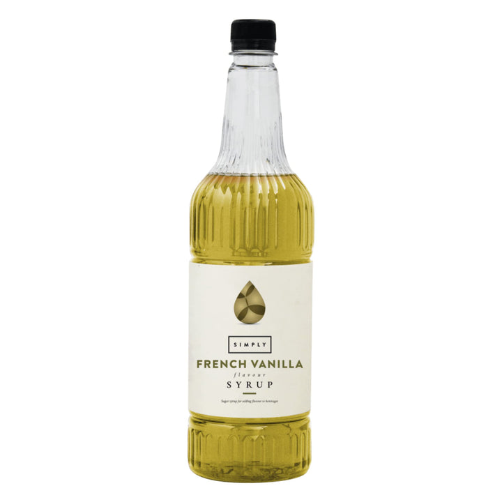 Simply - French Vanilla Syrup, Vegan & Nut Free, 1 Litre