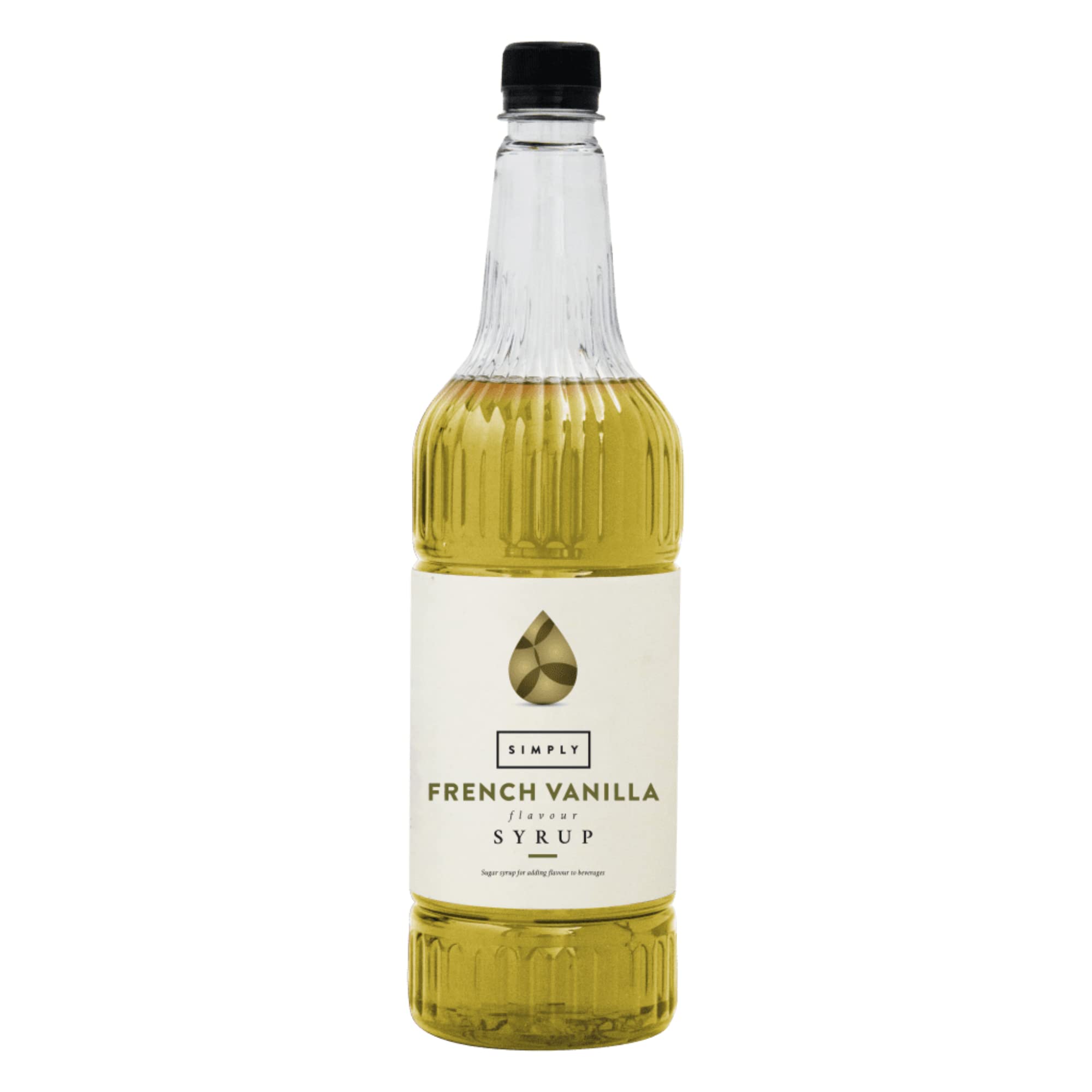 Simply French Vanilla Syrup - Vegan & Nut Free Coffee Syrup | 1 Litre 1