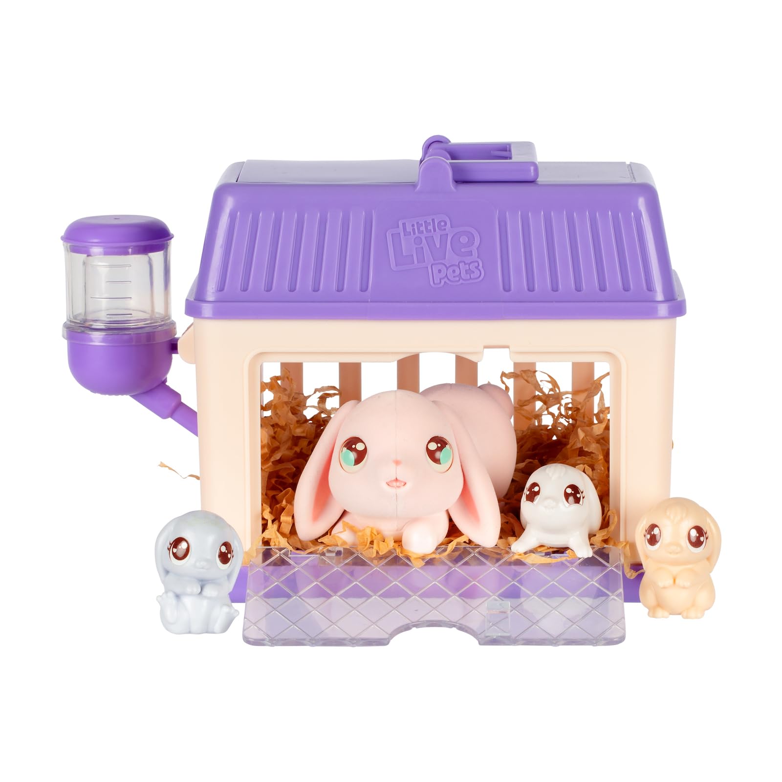 Little Live Pets Mama Surprise Minis Bunny Toy Playset | Surprise Babies & Accessories | Ages 5+