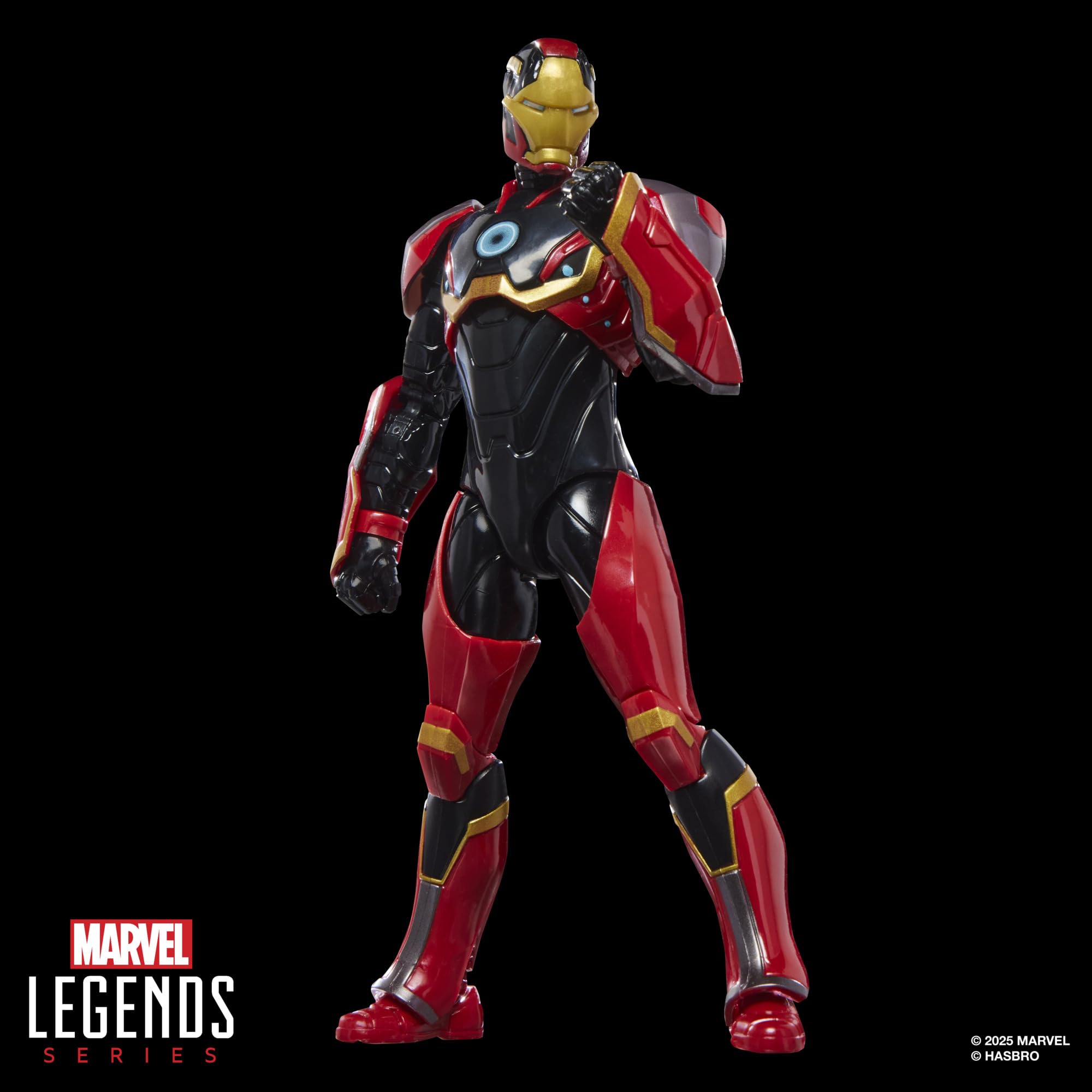 Hasbro Marvel Legends Iron Man (Mark 72) Action Figure - 15-cm Scale, 6 Accessories 5