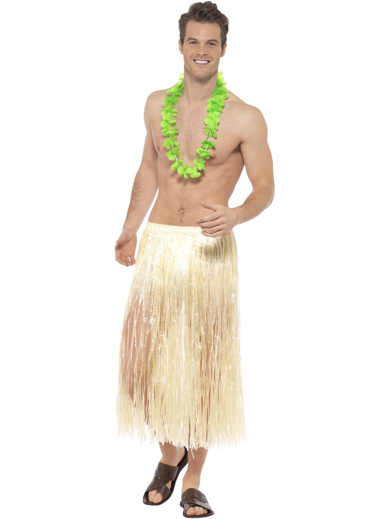 Smiffys Hawaiian Lei - Neon Green Party Accessory for Dress Up