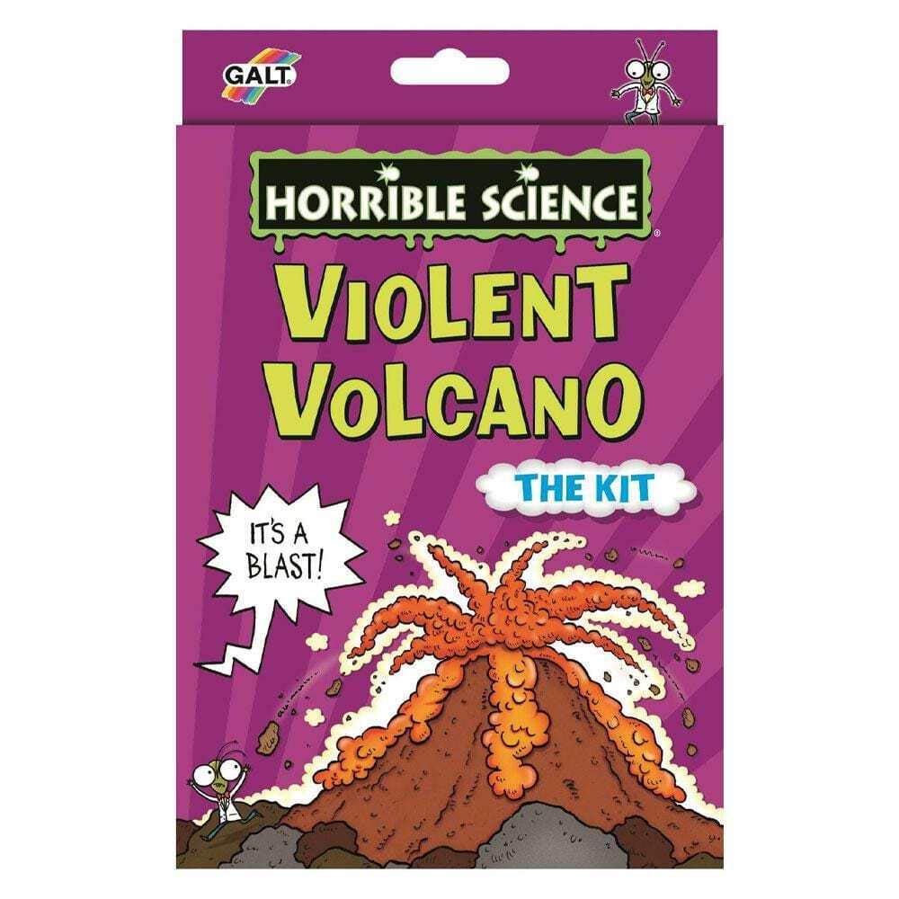 Galt Toys Horrible Science Violent Volcano Science Kit | Ages 8+ | STEM Educational Toy