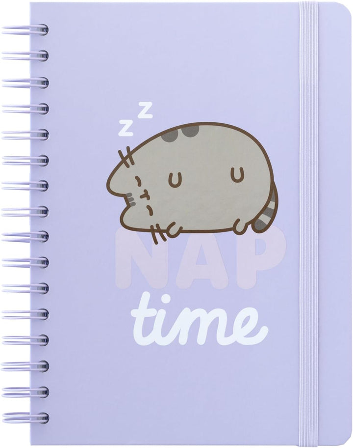 Grupo Erik Pusheen A5 Dotted Notebook with Elastic Closure (Pusheen Moments Collection)