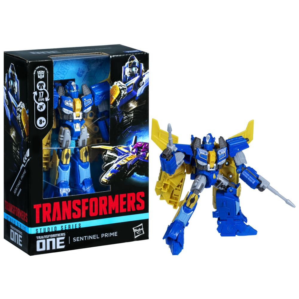 Transformers Studio Series Voyager Class Sentinel Prime Action Figure - 6.5 Inch | 3 Modes | Ages 8+ 1