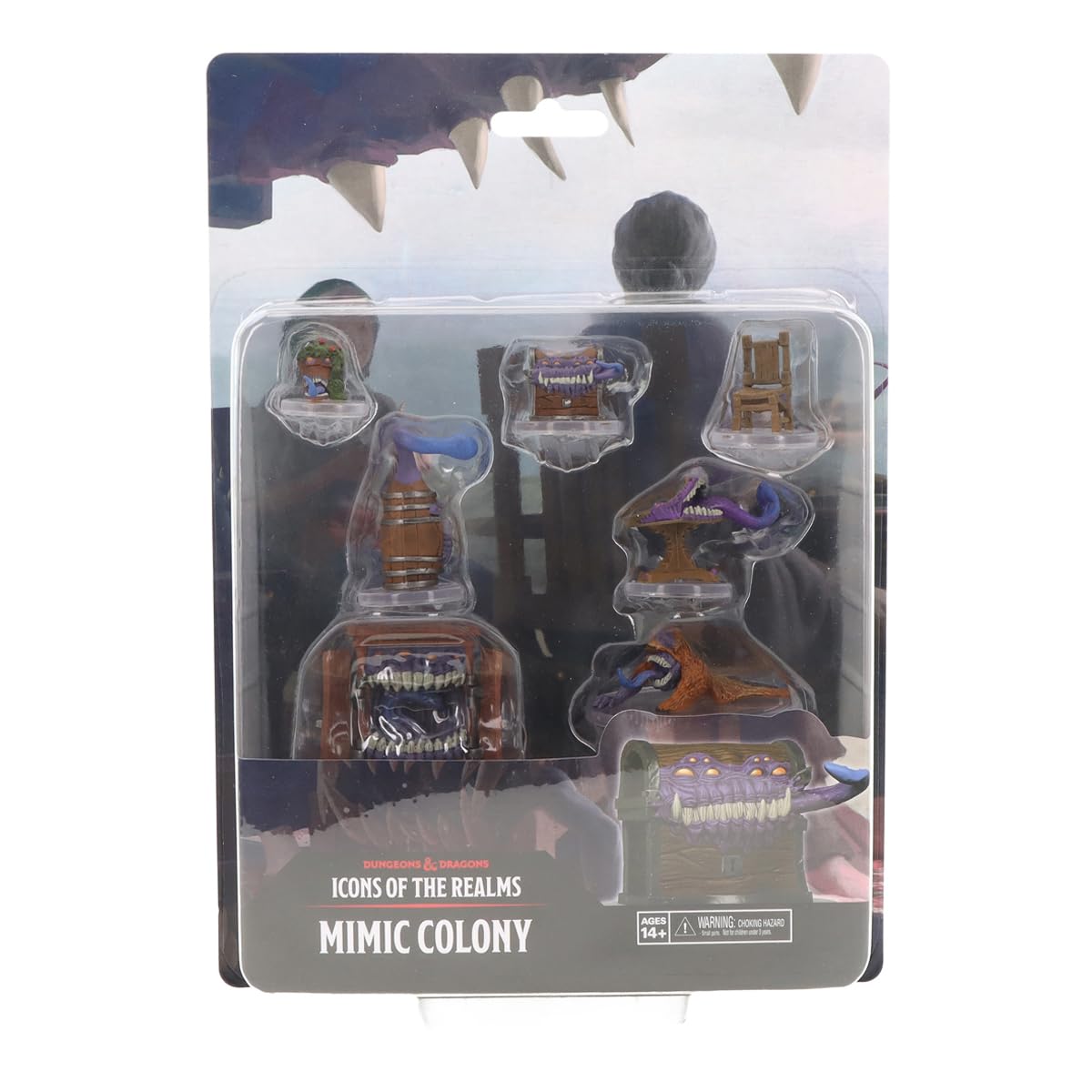 WizKids D&D Icons of the Realms: Mimic Colony Warband | 7 Pre-painted Plastic Miniatures