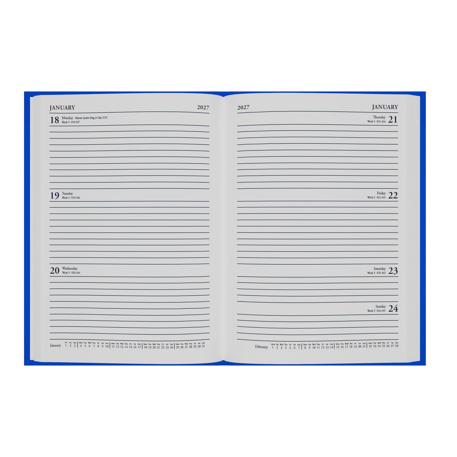 Collins 2026-2027 Academic Year Planner - A5 Week-to-View Organizer | Hardcover | July 2026 - July 2027 2