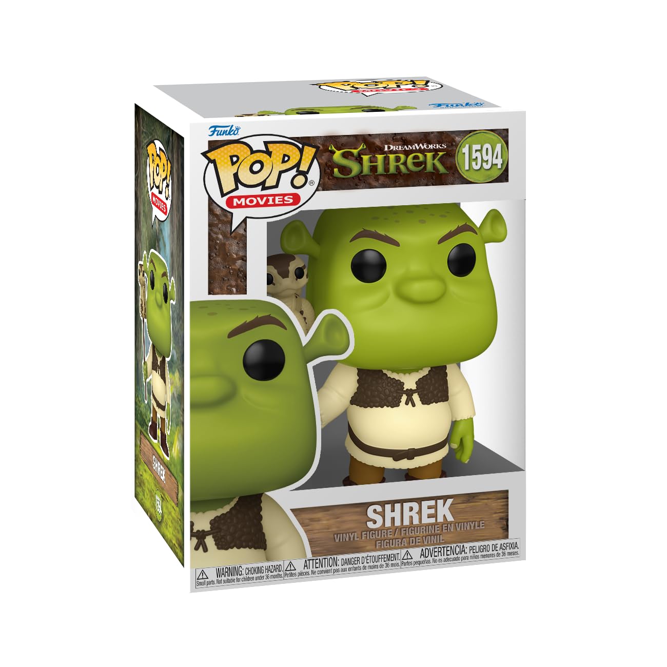 Funko Pop! Movies: Shrek DreamWorks30th - Shrek with Snake Vinyl Figure 9