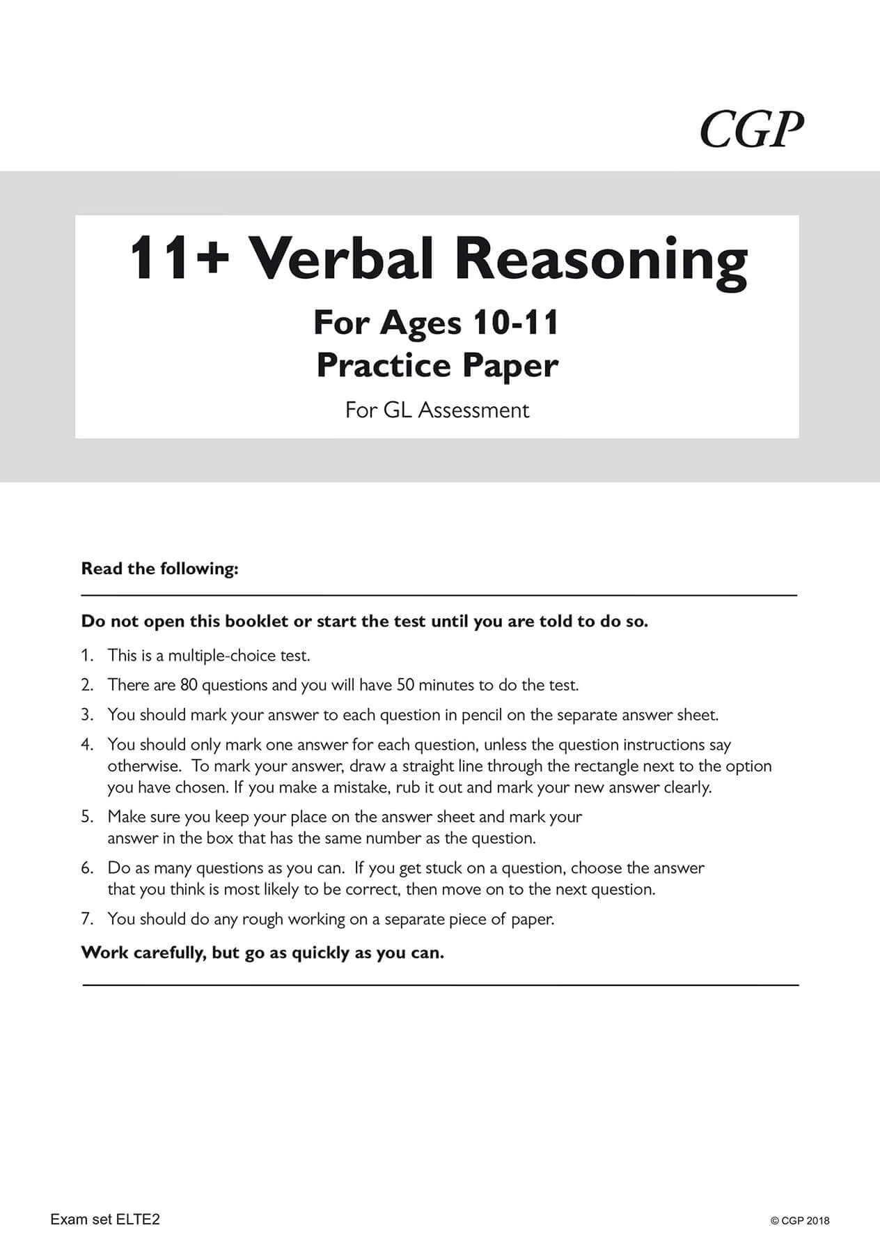 CGP 11+ GL Practice Papers Mixed Pack - Ages 10-11 with Parents' Guide & Online Edition