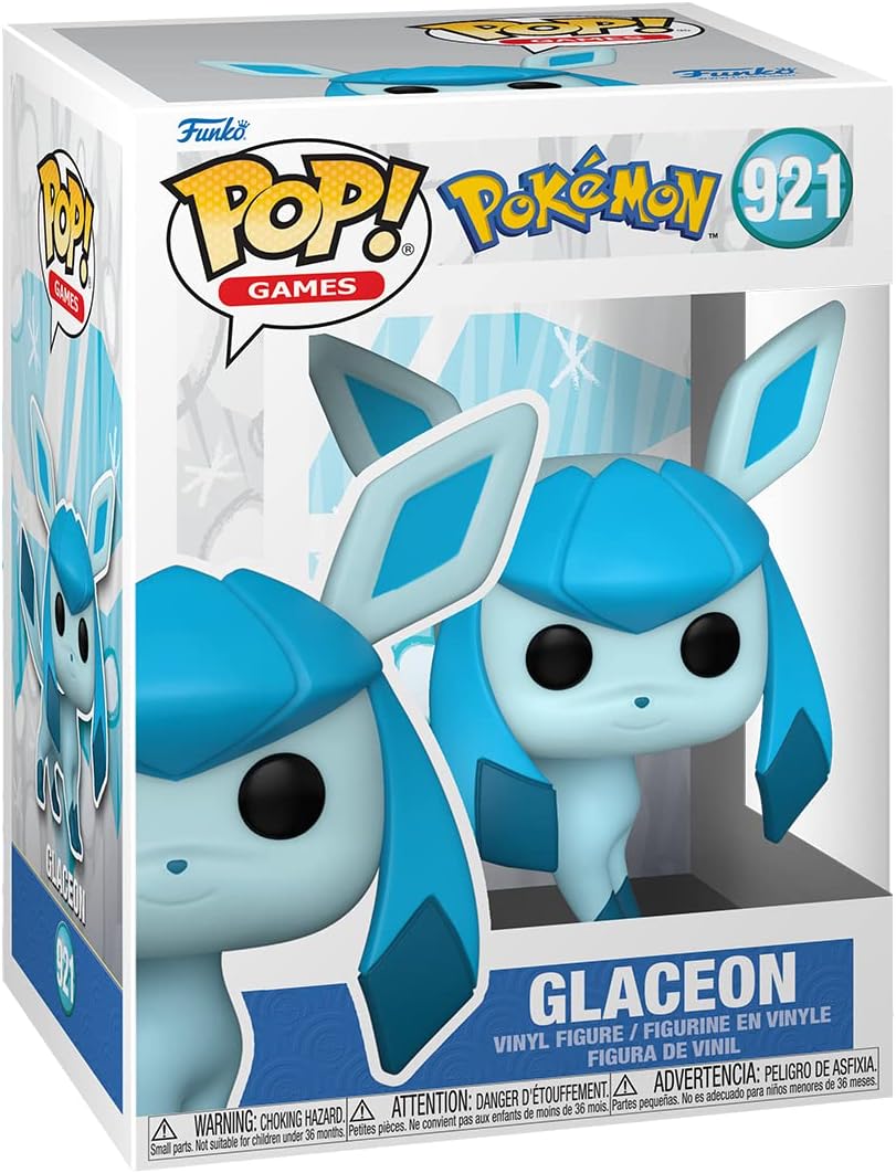 Funko Pop! Games Pokémon - Glaceon Vinyl Figure (Model Number: 12345)