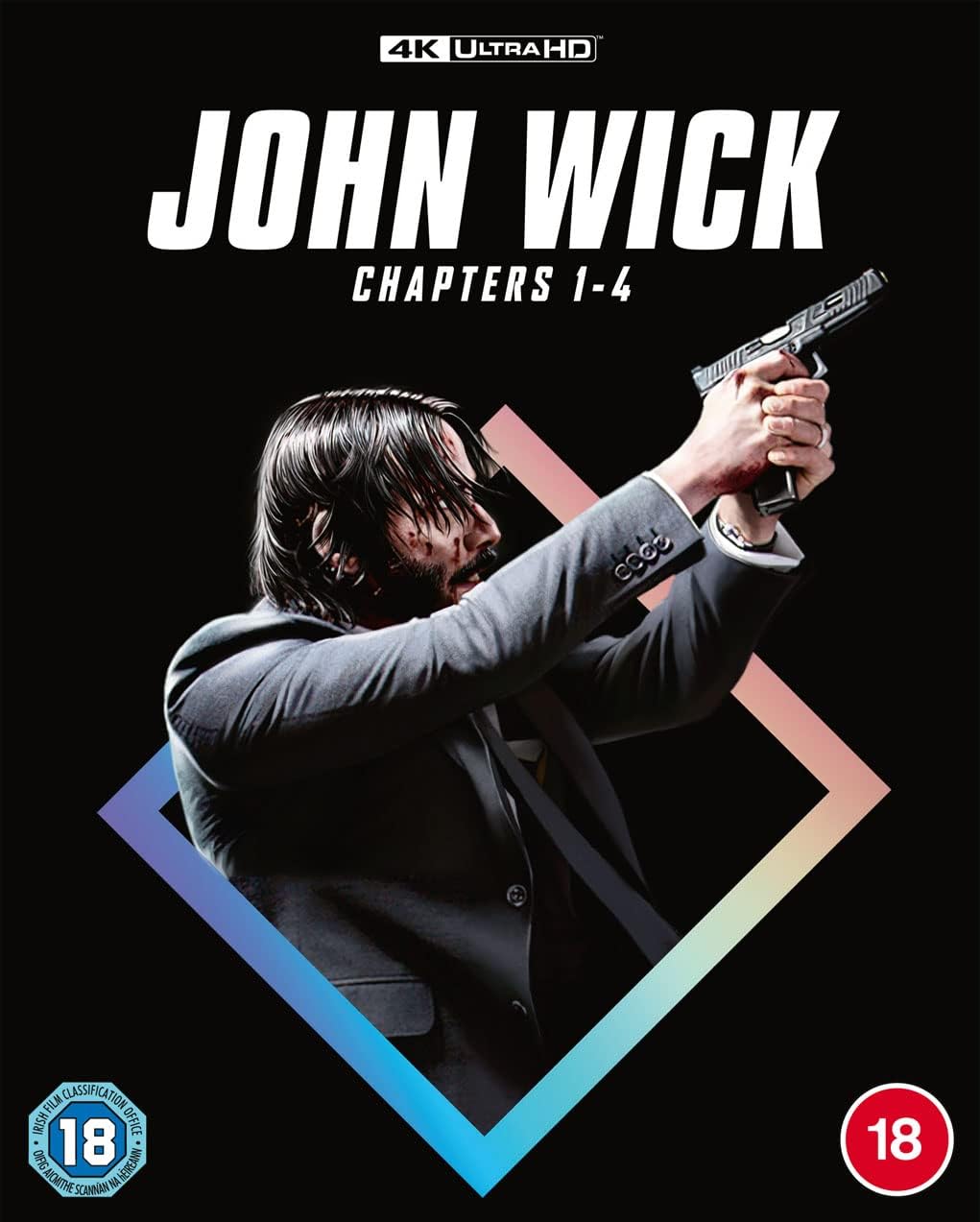 John Wick 1 - 4 Box Set (4K UHD) [Blu-ray] 1